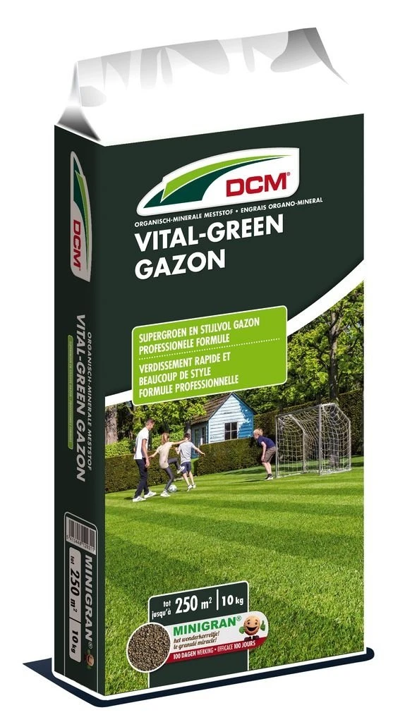 DCM Meststof Vital-Green Gazon (MG) (10 Kg) 1 DCM Meststof Vital-Green Gazon (MG) (10 Kg)