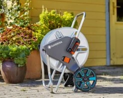 GARDENA Slangenwagen Metaal AquaRoll M Set (20m) -Tuinmaterialen Verkoop gardena slangenwagen metaal aquaroll m set 20m 1619704839 l