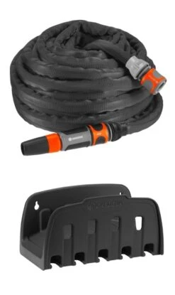 GARDENA Textielslang Liano 15m Set Met Muurhouder