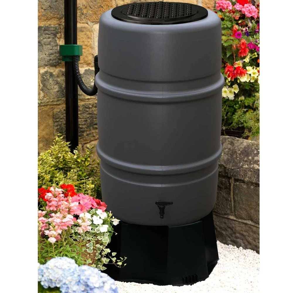 Harcostar Regenton 227lt Antraciet 2 Harcostar Regenton 227lt Antraciet - Afbeelding 2