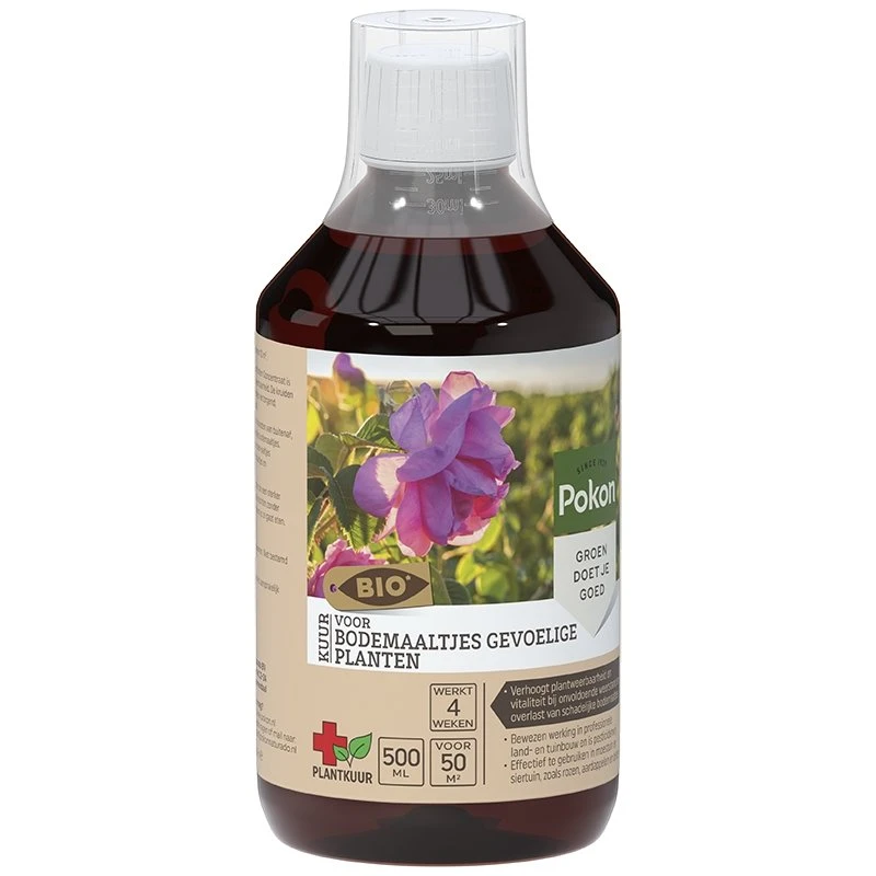 Pokon Bio Plantkuur Bodemaaltjes Gevoelige Planten Concentraat 500ml 2 Pokon Bio Plantkuur Bodemaaltjes Gevoelige Planten Concentraat 500ml - Afbeelding 2