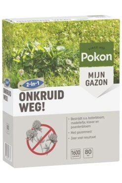 Pokon Onkruid Weg! 1,6kg Voor 80m²